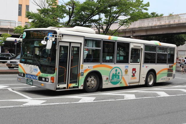 三菱ふそう・2代目エアロスター(名鉄バス6616・岡崎200か261