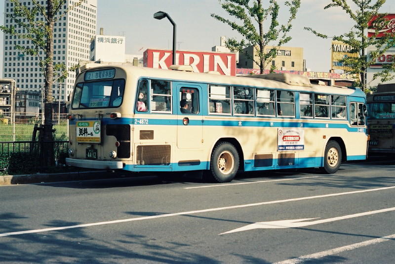 横浜市交通局1982年度車、日産ディーゼルK-U36KA（富士重工・13