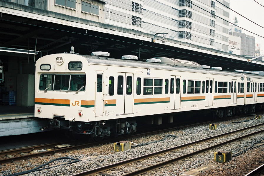 クラシック エンドウ 103系1200番台 クハ103（東西線色・AU75冷改車